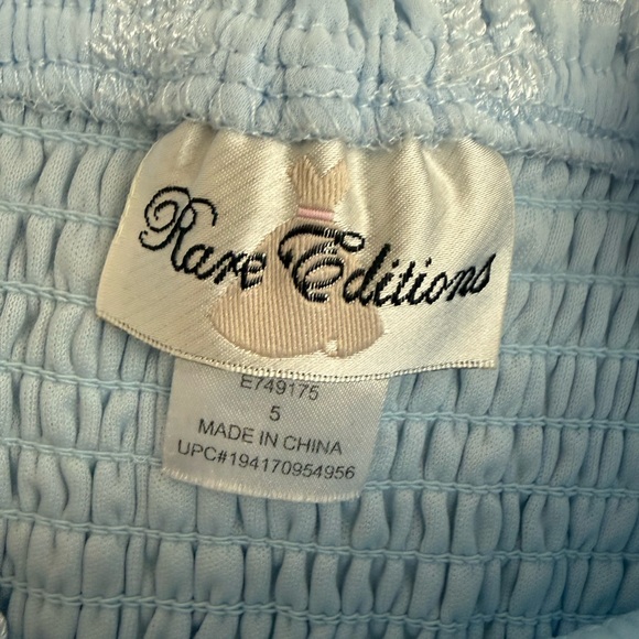 Light Blue Ruffled Dresses - Picture 5 of 5